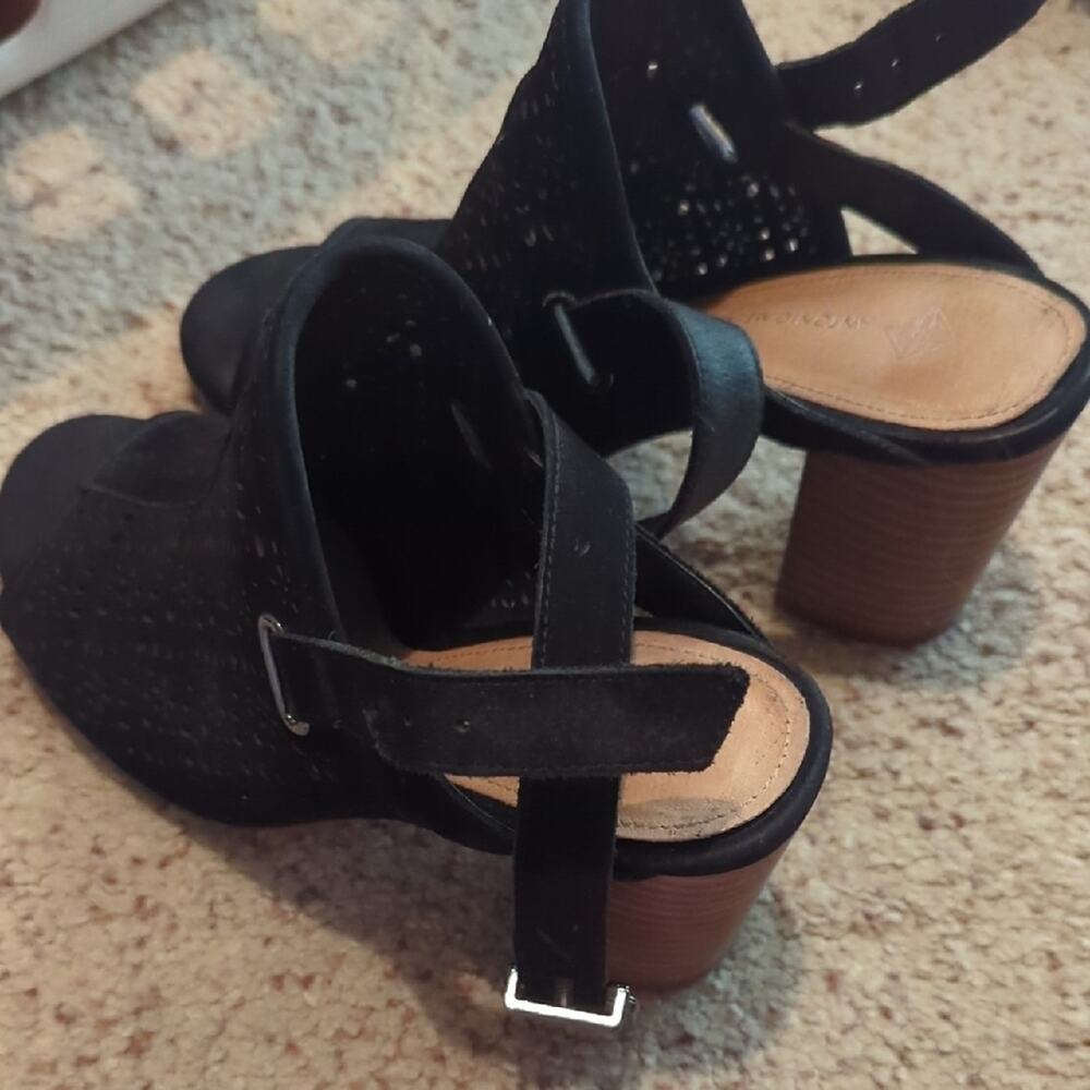 Size‎ 5.5 ANTONIO MELANI Black Heels
